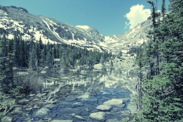 istock Lake Haiyaha, Rocky Mountains 1305965398