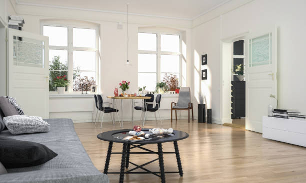 istock living room Scandinavian style 1305966260