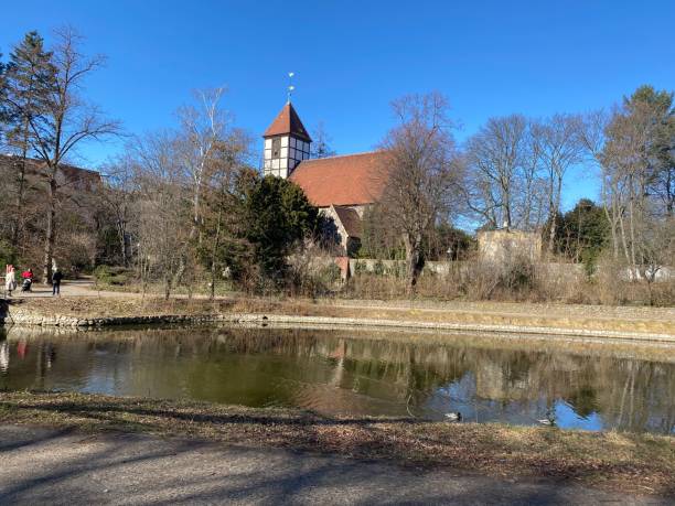 istock Village Church Alt Tempelhof 1305968808