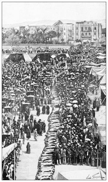 istock Antique black and white photograph: Fakir 1305974199