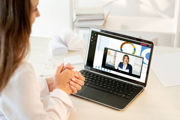 istock video conference virtual meeting partners laptop 1305981535