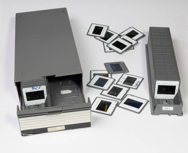 istock a slide box with two magazines and slides 1305984027