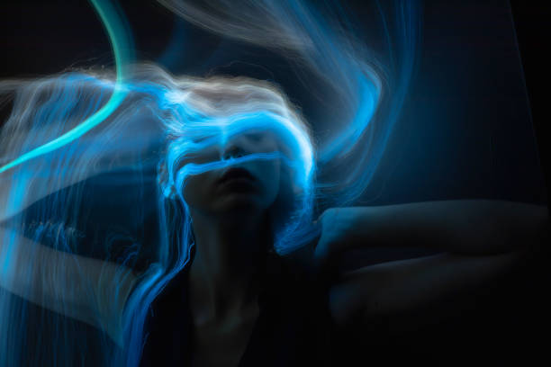 istock light painting portrait 1305987237