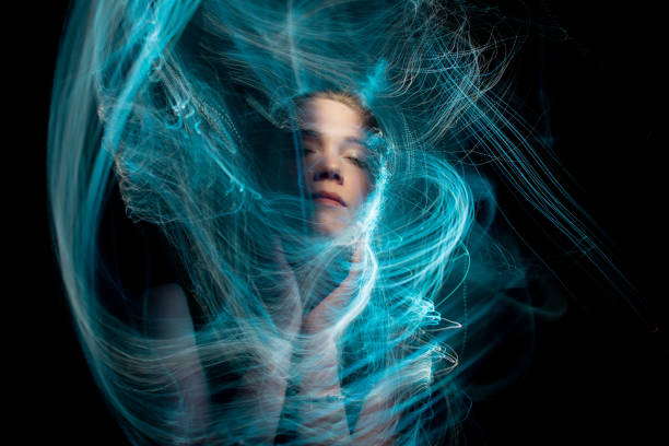 istock light painting portrait 1305987397