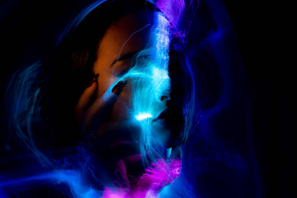 istock light painting portrait 1305987435