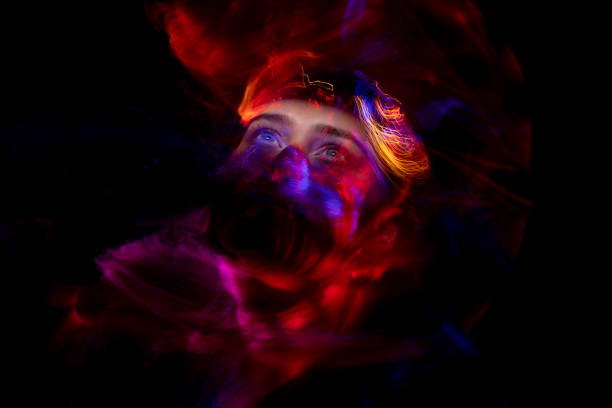 istock light painting portrait 1305987438