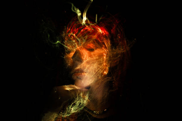 istock light painting portrait 1305989395