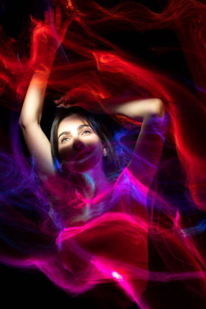 istock light painting portrait 1305989403