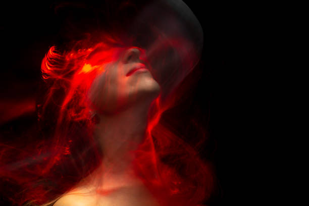 istock light painting portrait 1305989436