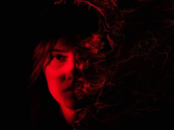 istock light painting portrait 1305989454