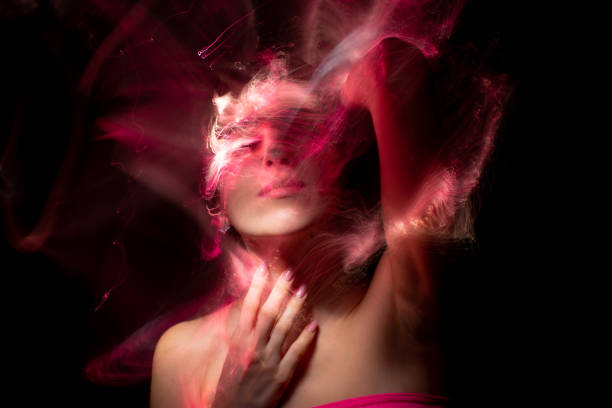 istock light painting portrait 1305989458