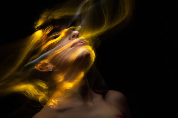 istock light painting portrait 1305989459