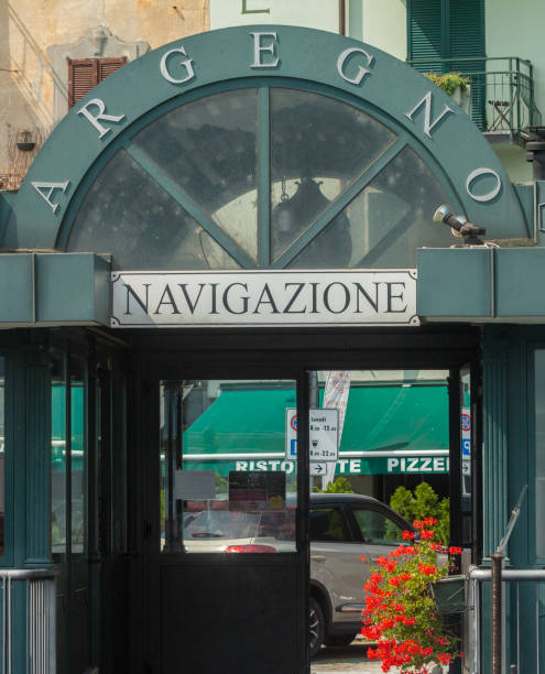 istock Argegno Ferry Terminal on Lake Como, Italy 1305989676