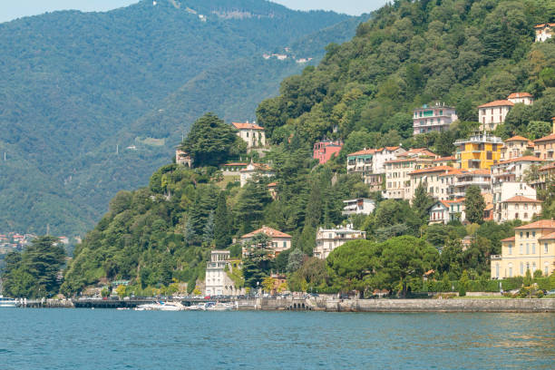 istock Como on Lake Como in Lombardy, Italy 1305990576