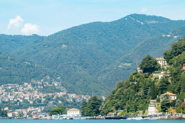 istock Como on Lake Como in Lombardy, Italy 1305990582