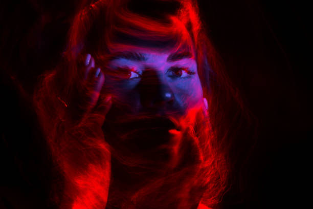 istock light painting portrait 1305991172