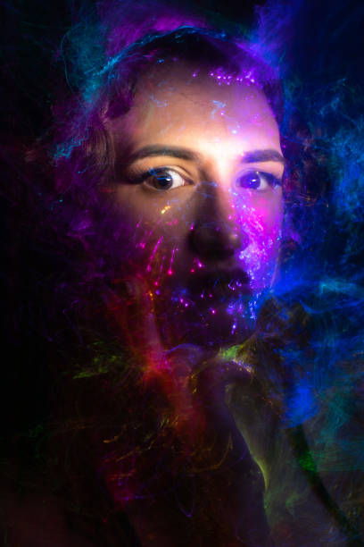 istock light painting portrait 1305991192