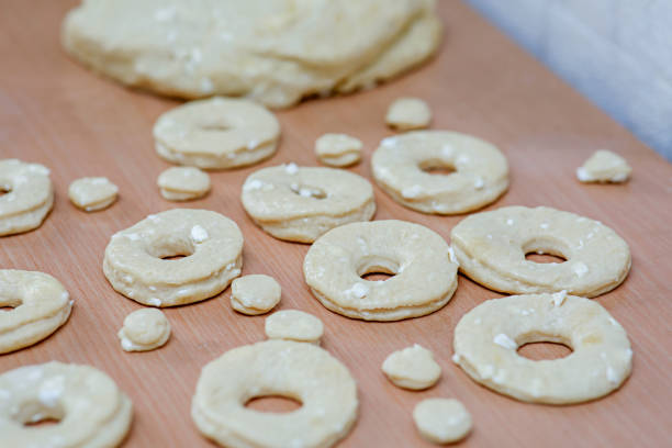 istock Traditional pastries. Homemade donuts. 1305991205