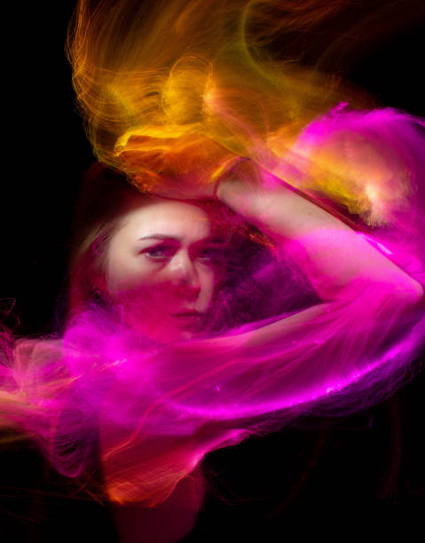 istock light painting portrait 1305991747