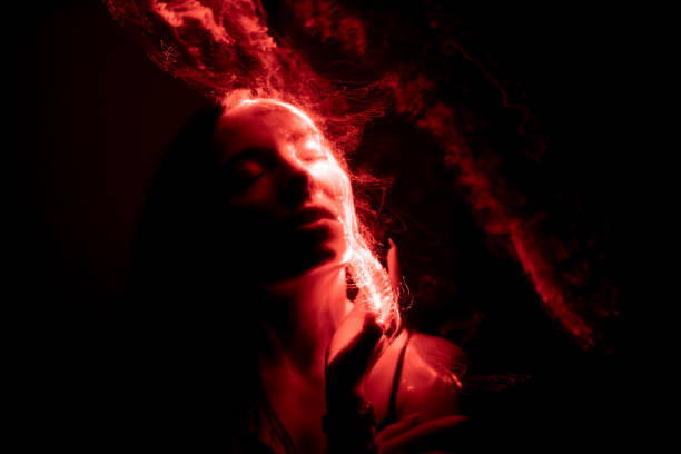 istock light painting portrait 1305991766