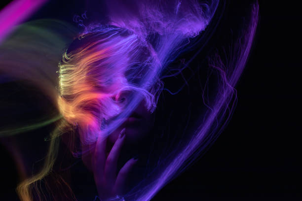 istock light painting portrait 1305991767