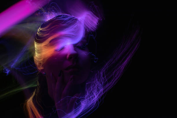 istock light painting portrait 1305991787