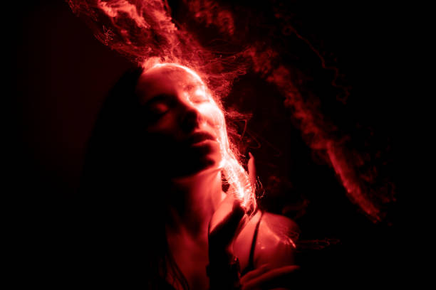 istock light painting portrait 1305991802