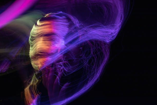 istock light painting portrait 1305991840
