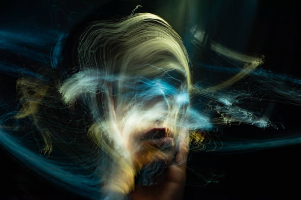 istock light painting portrait 1305993447