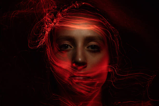 istock light painting portrait 1305993468