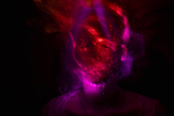 istock light painting portrait 1305993478