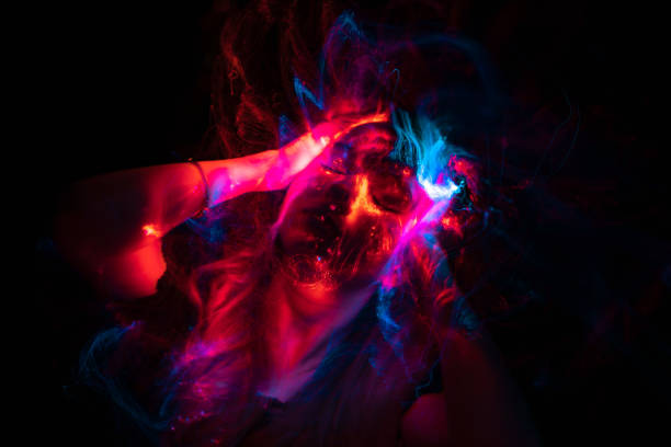 istock light painting portrait 1305993530