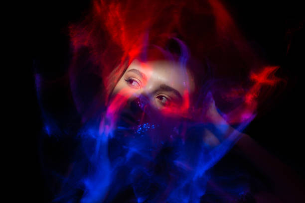 istock light painting portrait 1305993534