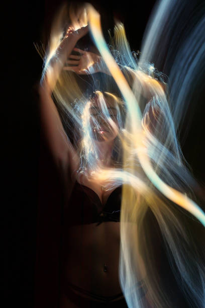 istock light painting portrait 1305993542