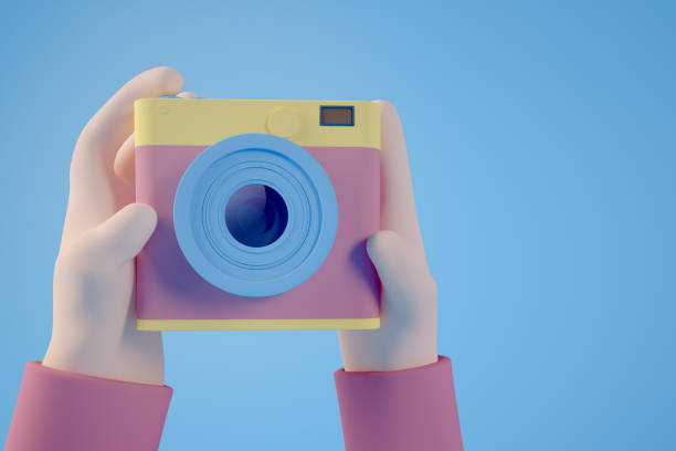 istock Minimal photo selfie concept 1306001100