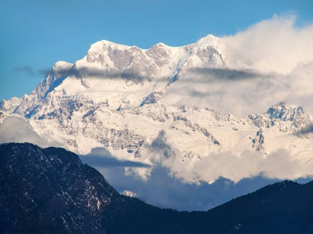 istock Mount Chaukhamba evening view India mountain himalqaya 1306002510