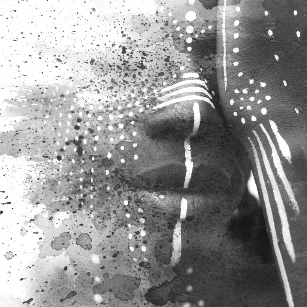 istock An artistic black and white portrait 1306003519