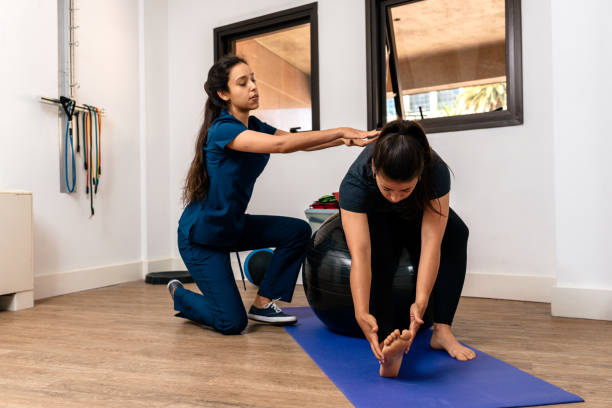 istock Rehabilitation Session in Physiotherapy Clinic 1306009999