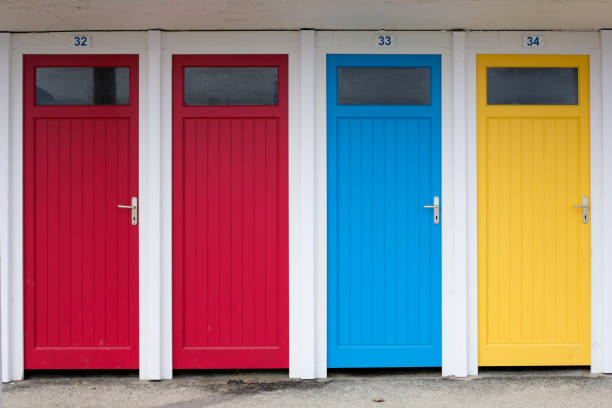 istock Colorful doors 1306011863
