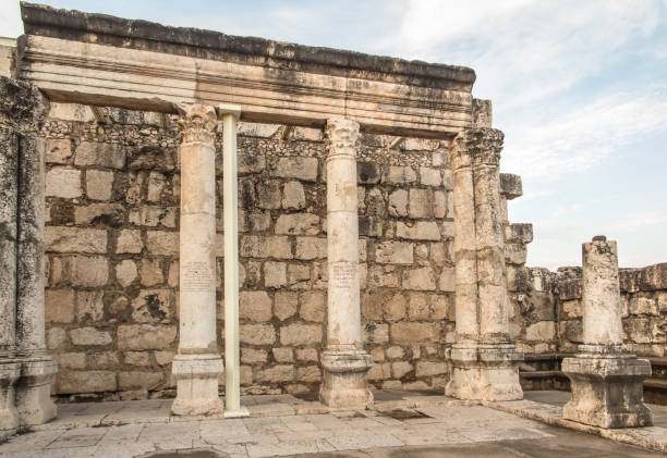 istock Ruins of the great synagogue of Capernaum 1306021916