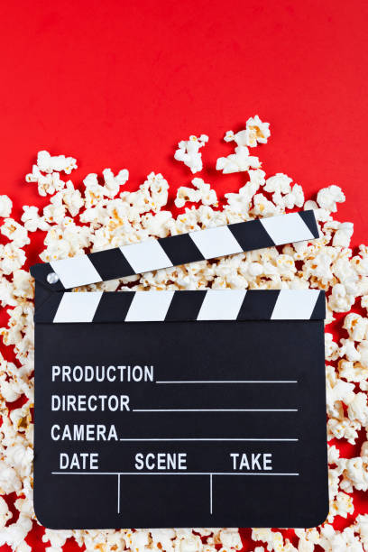 istock Film Slate with Popcorn 1306024002