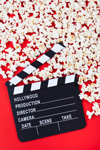 istock Film Slate with Popcorn 1306024031