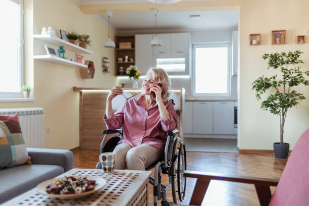 istock Staying connected to her loved ones 1306024084
