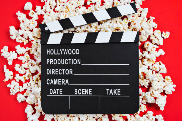istock Film Slate with Popcorn 1306024088