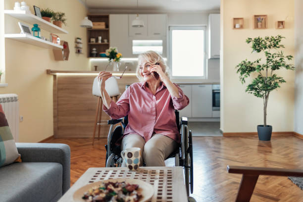 istock Staying connected to her loved ones 1306024089