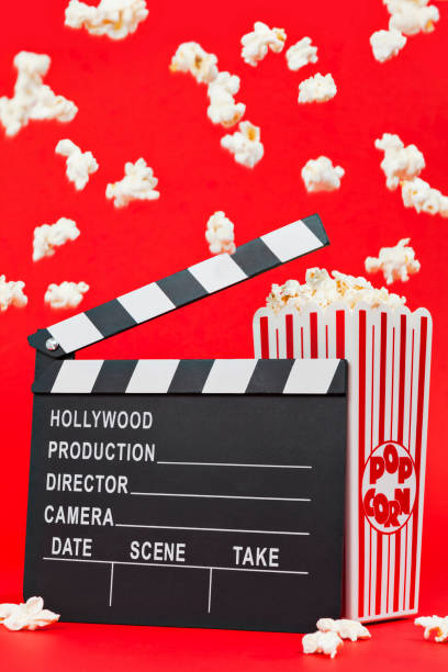 istock Film Slate with Popcorn 1306024122
