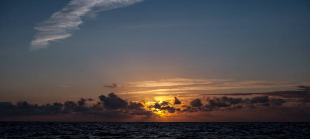 istock Sunset in the North Sea 1306035019