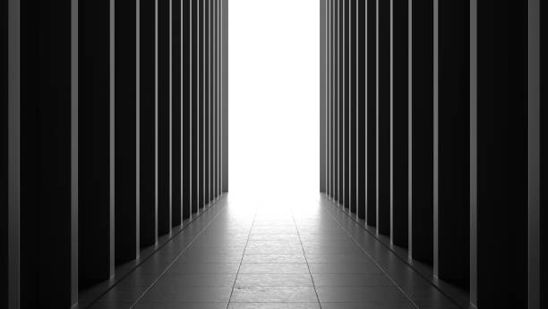istock Futuristic Tunnel with Neon Lights 1306048054
