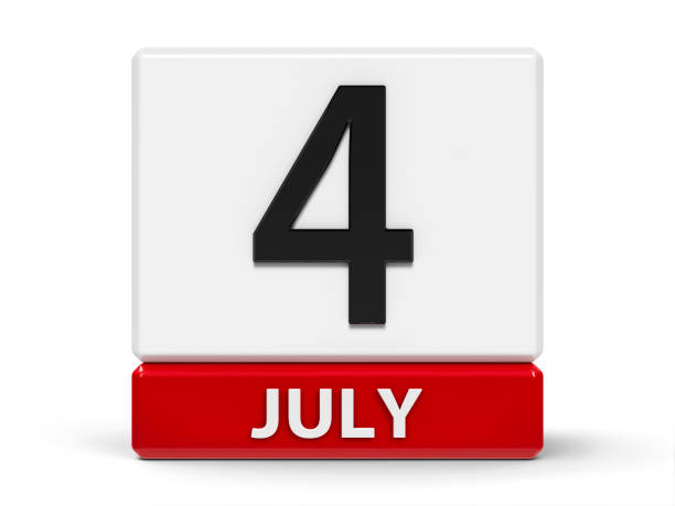 istock Cubes calendar 4th July 1306053928