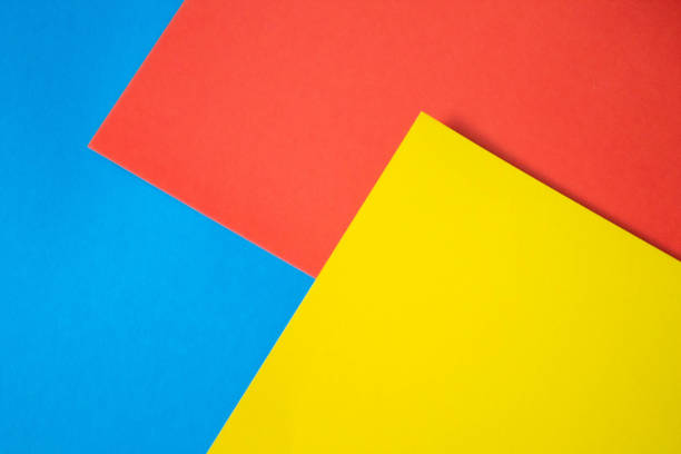 istock Multicolored background from colored cardboard. Paper colorful background. 1306060716